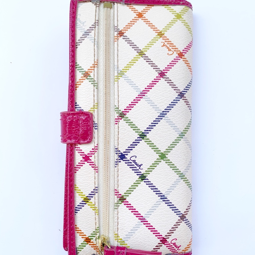 Coach Plaid Wallet - Picture 3 of 7